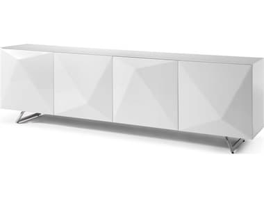 Whiteline Modern Living Samantha 94" White Sideboard WMLSB1193WHT