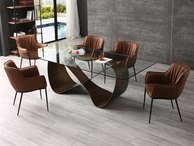 Whiteline Modern Living Tiffany Counter Dining Room Set WMLTIFFANYDINSET2