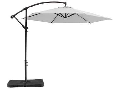 Whiteline Modern Living Outdoor Aiden White Umbrella WMOUM1683WHT