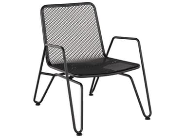 Woodard Turner Wrought Iron Spring Lounge Chair WR1U0065