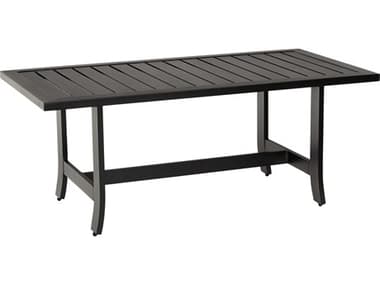 Woodard Seal Cove Aluminum 48''W x 24''D Rectangular Coffee Table WR1X0443