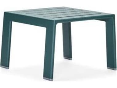 Woodard Elevation Aluminum 24.5''W x 23''D Rectangular End Table WR2S0439