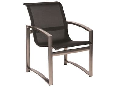 Woodard Metropolis Sling Aluminum Dining Arm Chair WR320401