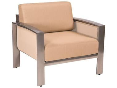 Woodard Metropolis Cushion Aluminum Lounge Chair WR3G0406
