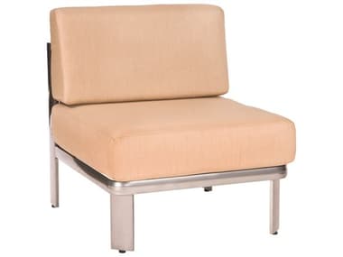 Woodard Metropolis Cushion Aluminum Modular Lounge Chair WR3G0462