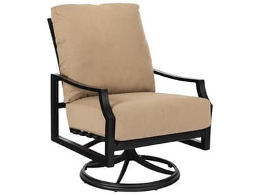 Woodard Nico Cushion Aluminum Swivel Rocking Lounge Chair WR3S0477