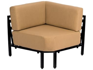 Woodard Salona Cushion By Joe Ruggiero Aluminum Corner Lounge Chair WR3Z0460
