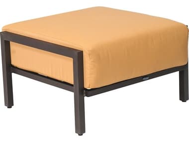 Woodard Salona Cushion By Joe Ruggiero Aluminum Ottoman WR3Z0486