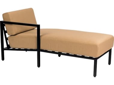Woodard Salona Cushion By Joe Ruggiero Aluminum Left Arm Chaise Lounge WR3Z0774