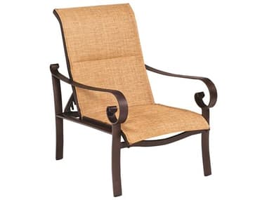 Woodard Belden Padded Sling Aluminum Adjustable Lounge Chair WR62H535