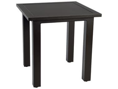 Woodard Elemental Aluminum 22'' Square End Table WR710822
