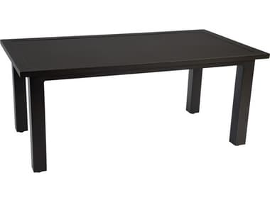 Woodard Elemental Aluminum 44''W x 24''D Rectangular Coffee Table WR710844