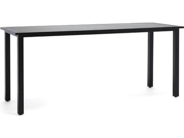 Woodard Communal Aluminum 84''W x 30''D Rectangular Counter Table WR7C0C84