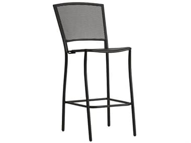 Woodard Cafe Classics Albion Wrought Iron Black Bar Stool WR7R018192M