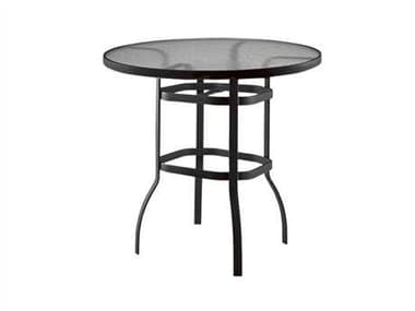 Woodard Aluminum Tables Round Bar Table WR823536W