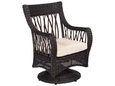 Woodard Serengeti Swivel Dining Chair Replacement Cushions WR910072CH