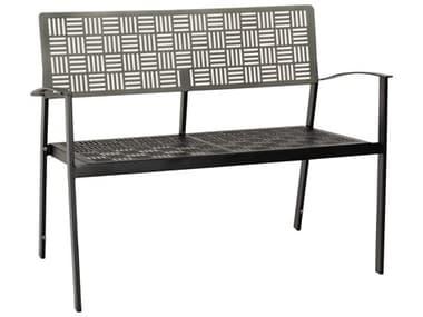 Woodard New Century Wrought Iron Stackable Bench WR930004
