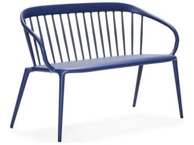 Woodard Windsor Cast Aluminum Stackable Bench with Optional Seat Cushion WR9S0414ST