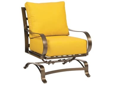 Woodard Closeout Cascade Wrought Iron Spring Lounge Chair WRCL2W0065