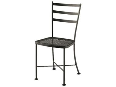 Woodard Closeout Cafe Classics Wrought Iron Marsala Dining Side Chair WRCL5C0254