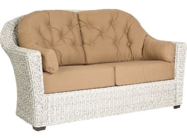 Woodard Closeout Isabella Wicker Loveseat WRCLS550021