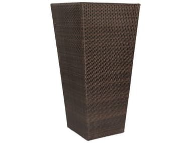Woodard Closeout All Weather Wicker Large Planter WRCLS593303L
