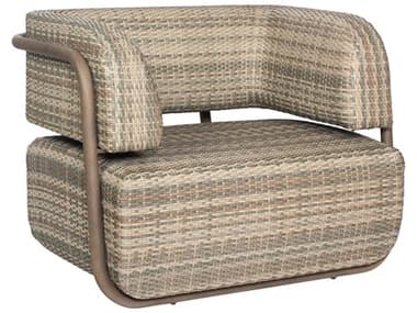 Woodard Closeout Santa Fe Wicker Lounge Chair in Adobe WRCLS677011ABD