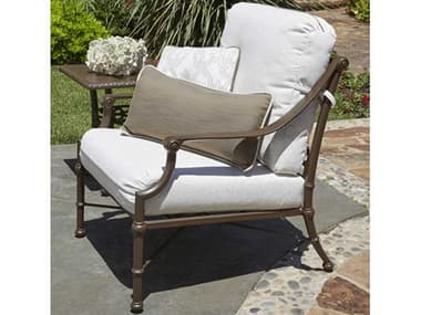 Woodard Delphi Cushion Cast Aluminum Lounge Set WRDELPHILNGESET5