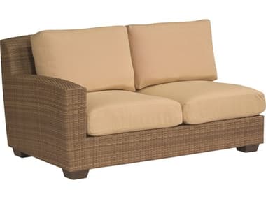 Woodard Saddleback Left Arm Loveseat Seat & Back Replacement Cushions WRS523021LCH