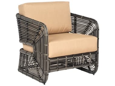 Woodard Carver Wicker Storm Lounge Chair WRS675011