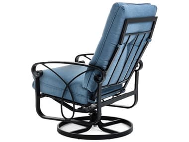 Winston Quick Ship Palazzo Cushion Aluminum Ultra High Back Swivel Rocker Lounge Chair WSHQ23020