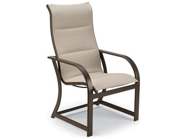 Winston Quick Ship Key West Padded Sling Aluminum Ultimate High Back Dining Chair - Sold in Twos WSHQ8041PS