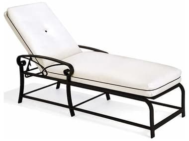 Winston Palazzo Cast Aluminum Cushion Arm Chaise Lounge WSM23009R