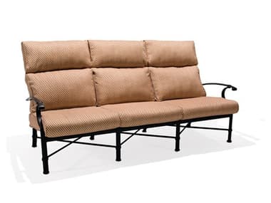 Winston Manor Deep Seating Aluminum Cushion Ultra High Back Sofa WSM42003