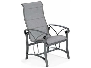 Winston Palazzo Sling Cast Aluminum Ultimate High Back Dining Chair WSM4341