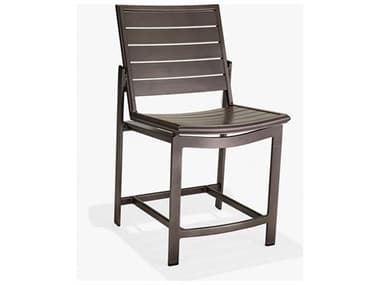 Winston Hamilton Slat Aluminum Armless Counter Stool WSM5605BAH