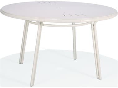 Winston Oceans Aluminum 42" Round Dining Table with Umbrella Hole WSM8342STO