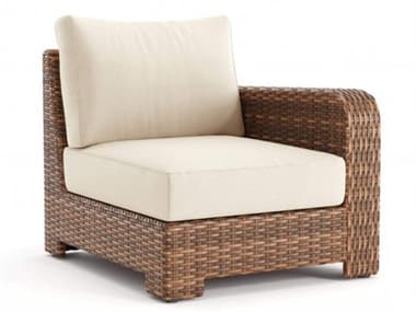 Winston Nico Sectional Quick Ship Wicker Left Arm Lounge Chair WSSQ70035L