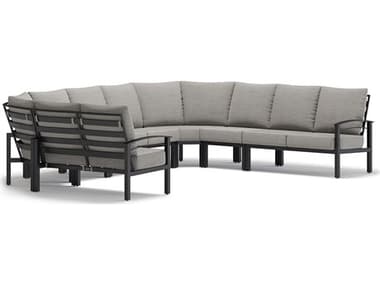 Winston Stanford Sectional Aluminum Sectional Lounge Set WSSTCS8PC