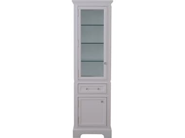 Water Creation Derby Linen Cabinet In Pure White WTCDERBYLCW