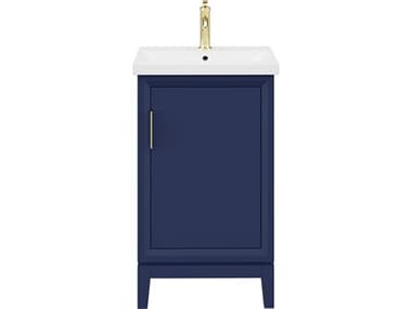 Water Creation Elsa Integrated Ceramic Sink Top Bath Vanity in Monarch Blue WTCEA20CR06MB000000000