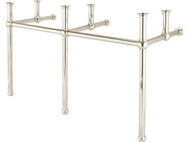 Water Creation Embassy Double Wash Stand and P-Trap in Polished Nickel Finish WTCEB60B0500