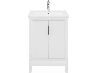 Water Creation Elise Ceramic Sink Top Vanity in Pure White WTCES24CR01PW000000000