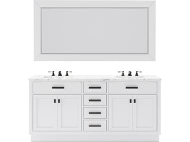 Water Creation Hartford Vanity in Pure White  WTCHA72CW03PWR72000000