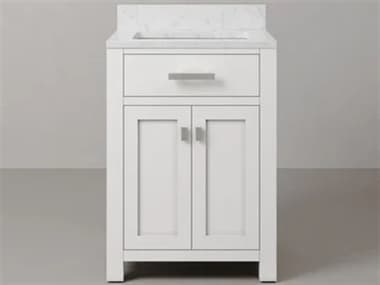 Water Creation Single Sink Bathroom Vanity in Pure White WTCMS24CW01PW000000000