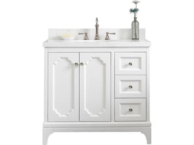 Water Creation Queen Vanity WTCQU36QZ05PW000TL1205