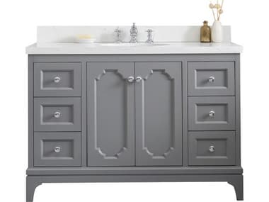 Water Creation Queen Chrome Vanity WTCQU48QZ01CG000FX1301