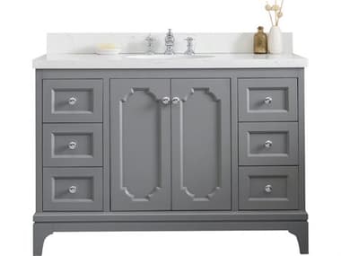 Water Creation Queen Chrome Vanity WTCQU48QZ01CG000TL1201
