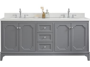 Water Creation Queen Chrome Vanity WTCQU72QZ01CG000TL1201