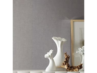 York Wallcoverings Handpainted Traditionals Grey Gesso Weave Wallpaper YW5953